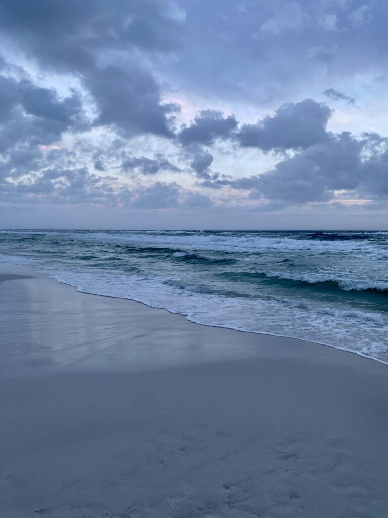 Beach scene